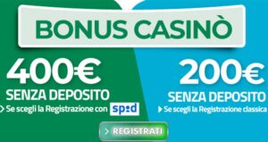 bonus senza deposito betflag